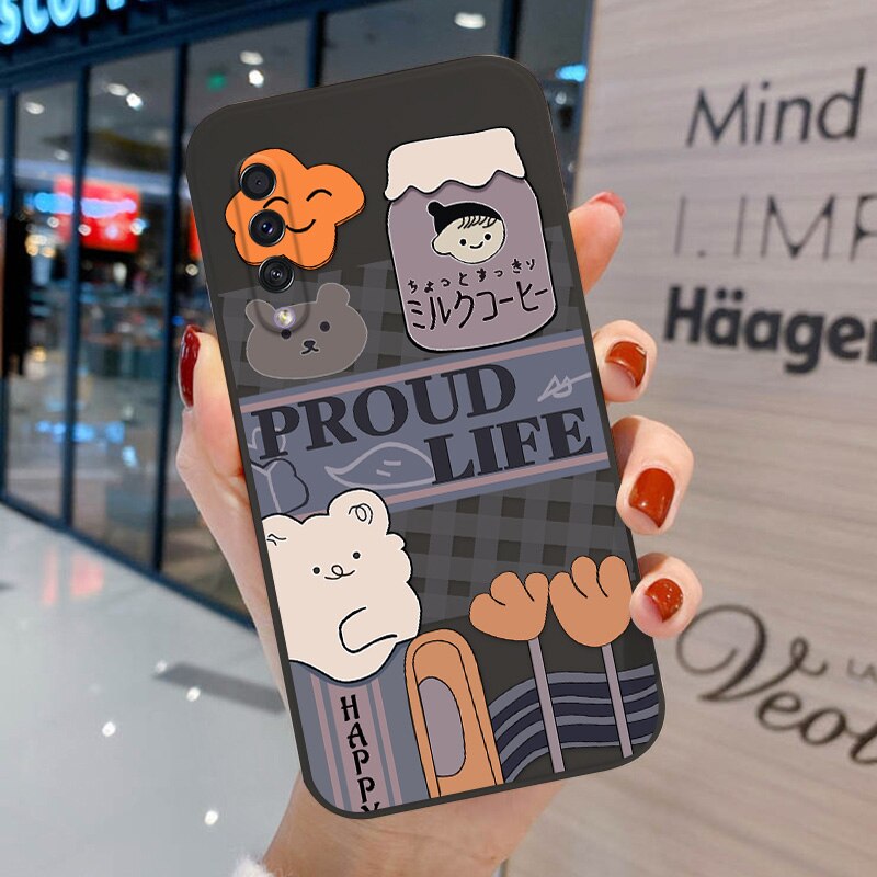 A52S 5G Case Shockproof Phone Case For Samsung S20 FE S21 Plus S22 Ultra A12 A52 A32 A72 A02 A51 A71 A50 A11 A30 A31 Back Cover