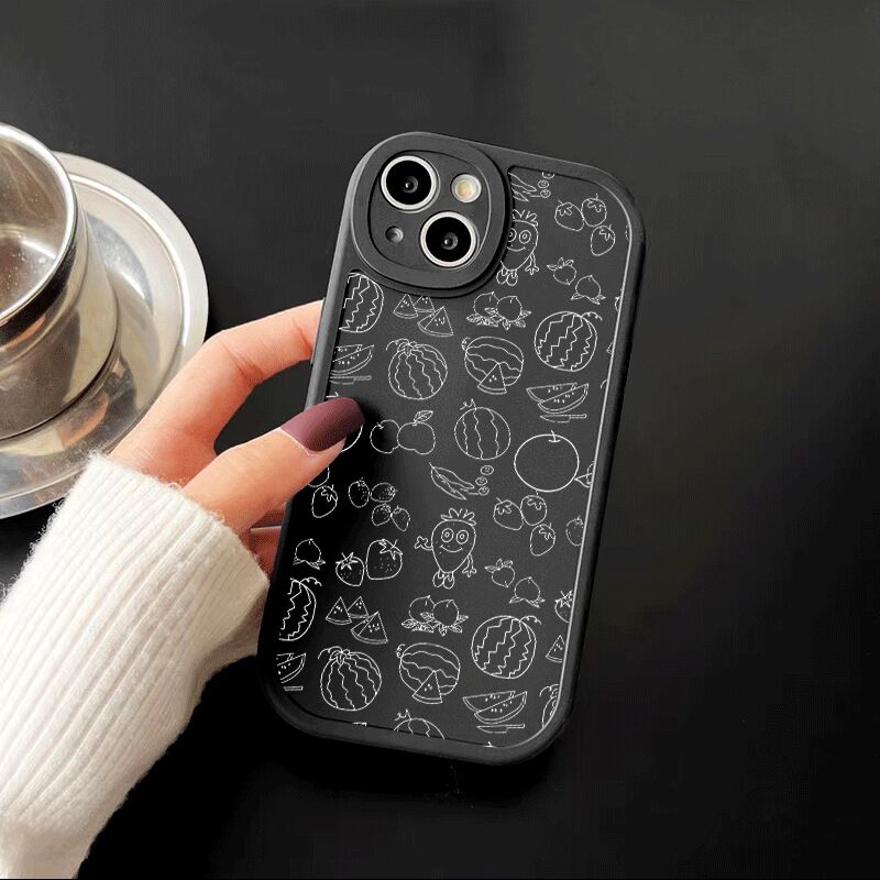 Checkerboard phone case for iphone 13 pro max 12 mini 11 cartoon rabbit back cover for iphone xr xs max x 7 plus 8 se se3 6s